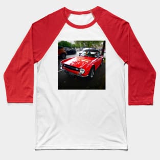 Triumph TR6 Sportscar. Vintage British musclecar Baseball T-Shirt